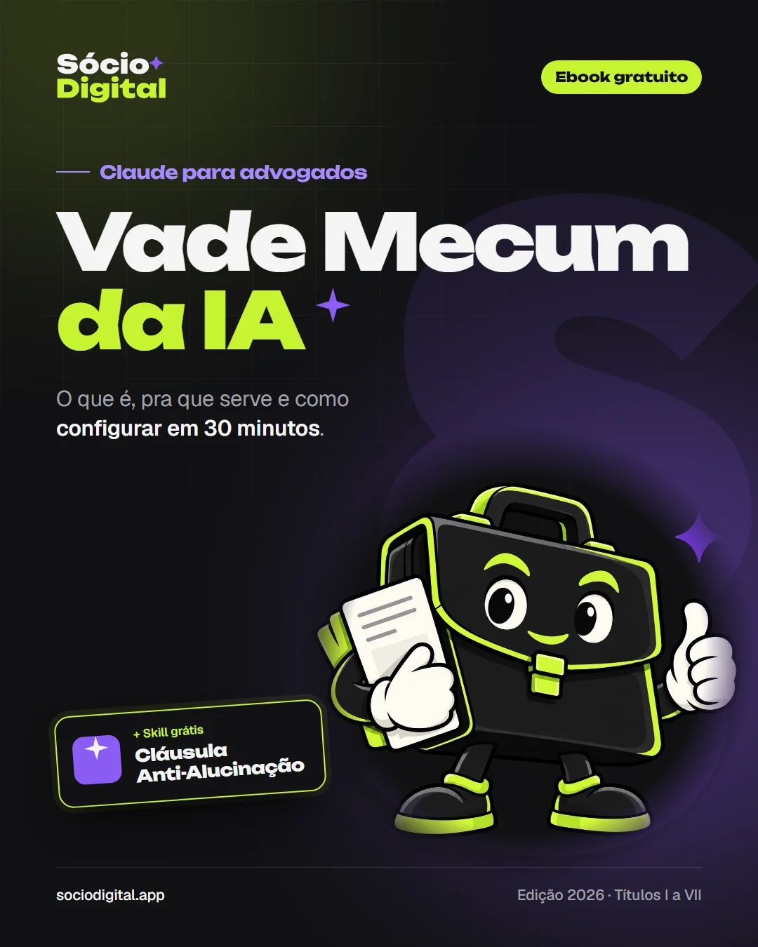 Capa do ebook Vade Mecum da IA